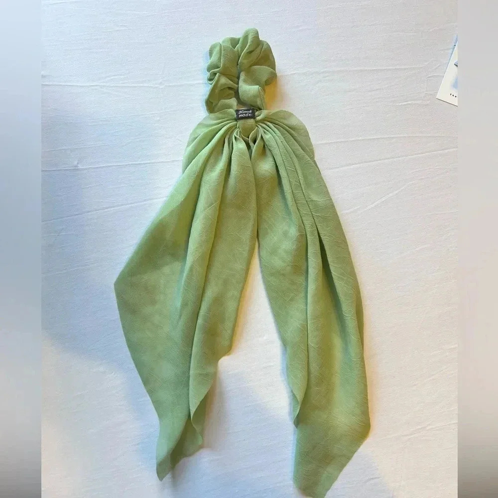 Handmade Hair Tie W/ Ribbon - Picture 3 of 3